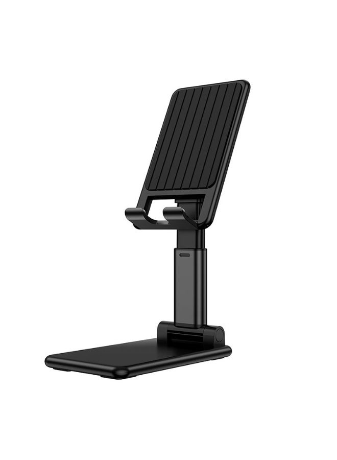 Lamicall DP05 aluminum Adjustable Phone Stand – 270° Rotating & Height Adjustable Foldable Desk Holder for Phones & Tablets up to 9.7″ – Compatible with iPhone 15 Pro Max, Galaxy S24 Ultra, iPad Mini & More - Image 1